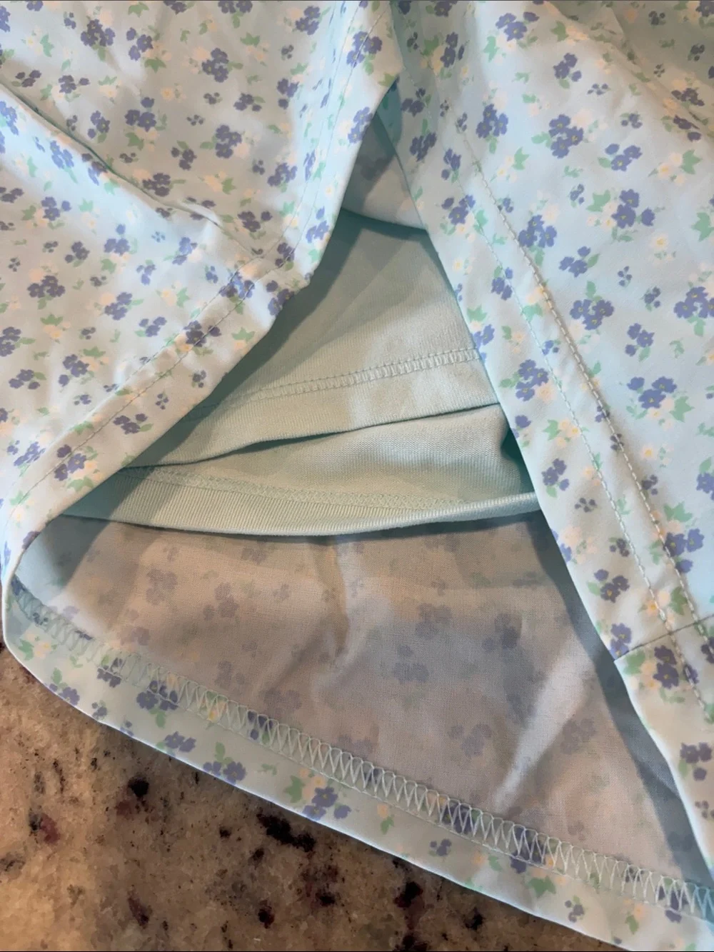 Old Navy Light Blue Floral Girls' Shorts